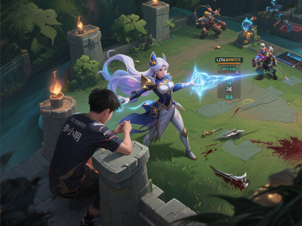 LOL官方网站新手入门指南,轻松掌握游戏技巧 三、实战案例:如何应对初期劣势
以一位